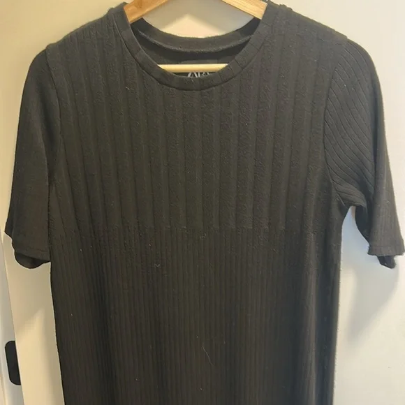 ZARA Ribbed Midi Dress - Picture 4 of 6